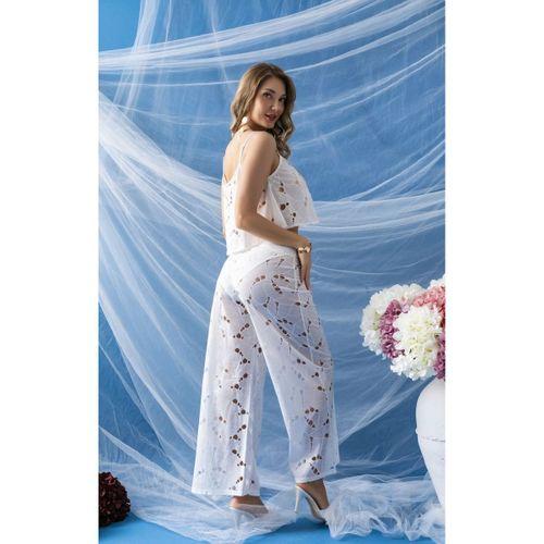 Atlet, Slip Külot Ve Pantolon Takım Ekru