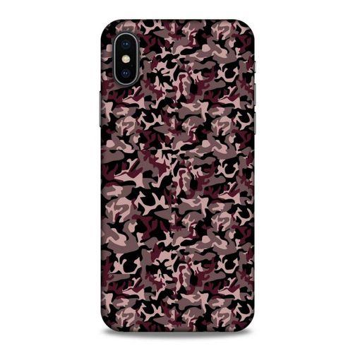 Kamuflaj 25 Apple iPhone X Kılıf Silikon Kapak