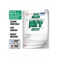2026 ÖSYM YKS-AYT SÖZEL MEB ONLİNE Türkiye Geneli 8  Deneme Büyük Boy RENKLİ  BASKI ÜCRETİ