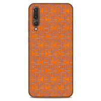 Gömlek (27) Desenli Silikon Kapak Telefon Kabı Huawei P20 Pro Kılıf