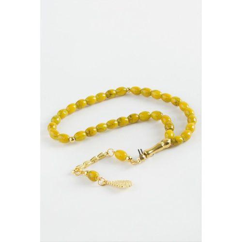 Mısır Kesim Cam Taş Tesbih 7 mm