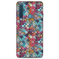 Ethnic Culture (26) Samsung Galaxy A9 2018 Kılıf Silikon Kapak Desenli