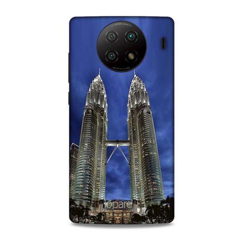 Lopard Xiaomi Redmi Note 9 5g Uyumlu Kılıf Dünya Mimarisi (20) Koruyucu Kılıf