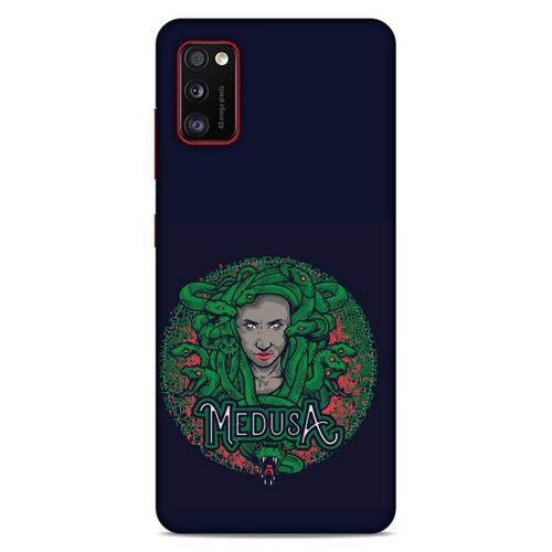 Lopard Samsung Galaxy A41 Uyumlu Kılıf Tattoo's (3) Kapak Medusa Dövmesi