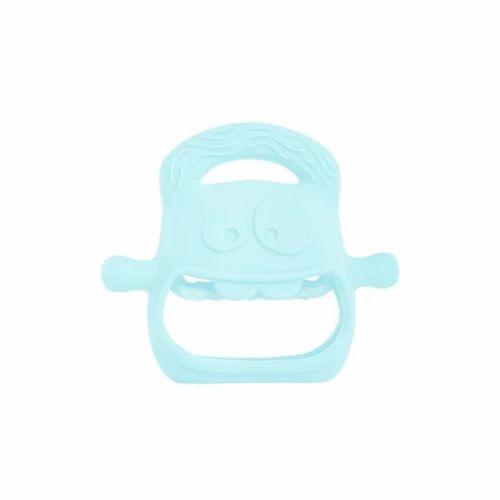 Mavi Bebek Silikon Diş Kaşıyıcı
