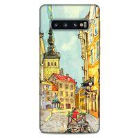 Cityx (11) Samsung Galaxy S10 Kılıf Silikon Kapak Desenli