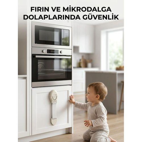 Bebek Güvenlik Dolap Kilidi Çok Amaçlı Çocuk Emniyet Kilit Sistemi