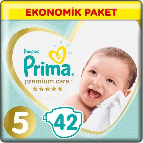 Prima Premium Care Bebek Bezi Ekonomik Paket 5 Beden 42 Adet