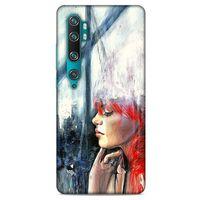 Xiaomi Mi Cc9 Pro Kılıf Depresyon (14) Lansman Kılıf Mor Bordo
