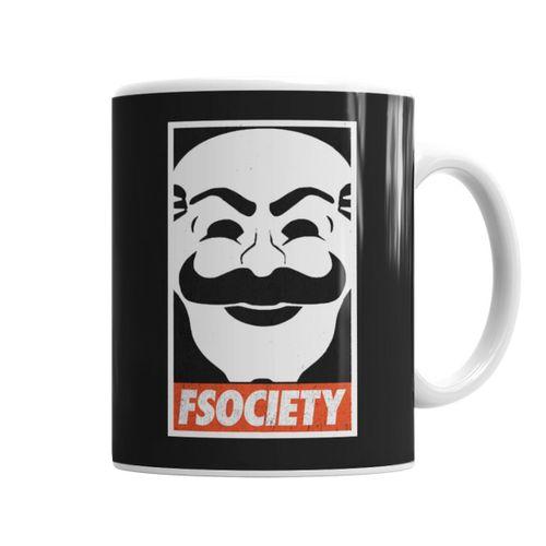 Fsociety Kupa Bardak Porselen