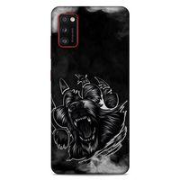 Lopard Samsung Galaxy A41 Uyumlu Kılıf Tattoo's (19) Kılıfları Siyah