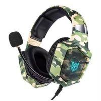 Skygo Yeşil K8 Gamıng Kamuflaj Kulaklık