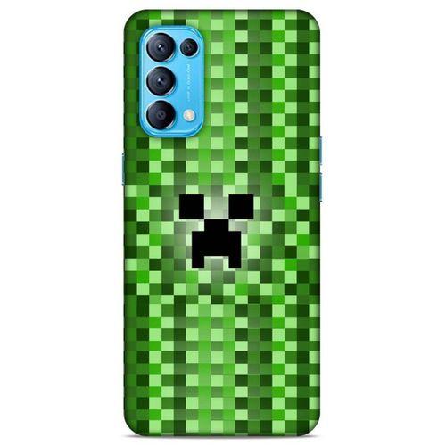 Lopard Oppo Reno 5 5G Uyumlu Kılıf PiXel (31) TPU Kılıf Steve Surat