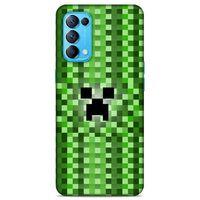 Lopard Oppo Reno 5 5G Uyumlu Kılıf PiXel (31) TPU Kılıf Steve Surat