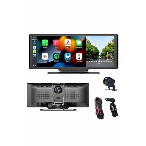 4k Ultra Araç İçi Ön Ve Arka Kameralı Ekran Hd 2 Kameralı Torpido Üstü Araç Multimedya