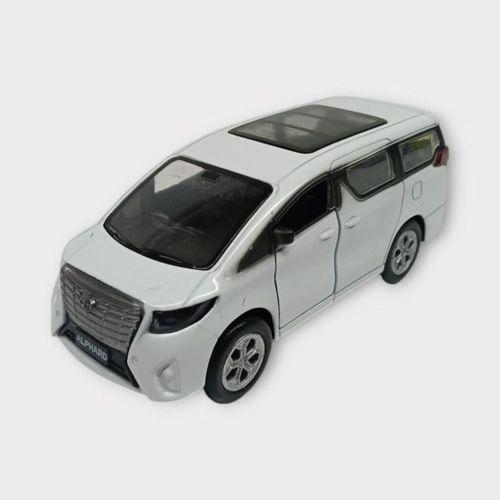 Çek Bırak Metal Araba Sesli Işıklı - Beyaz