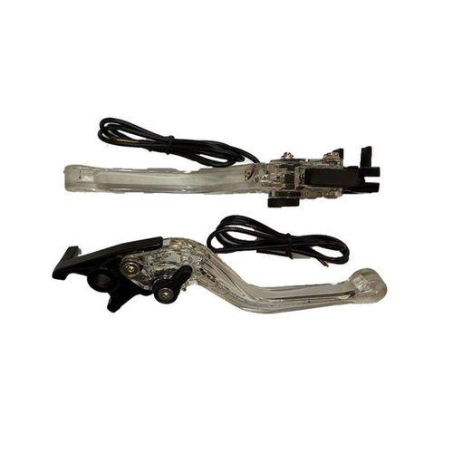 HONDA Honda Pcx 2021 - 2024 Uyumlu Led Işıklı Sinyalli Ayarlanabilir Spor Manet