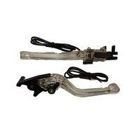 HONDA Honda Pcx 2021 - 2024 Uyumlu Led Işıklı Sinyalli Ayarlanabilir Spor Manet