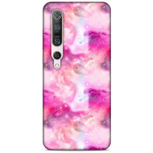 Mermer Desenli (5) Tema Koruma Kabı Fuşya Xiaomi Mi 10 Pro Kılıf