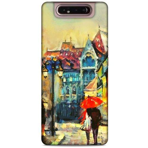 Cityx (6) Samsung Galaxy A80 Kılıf Silikon Kapak Desenli