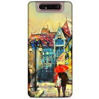 Cityx (6) Samsung Galaxy A80 Kılıf Silikon Kapak Desenli