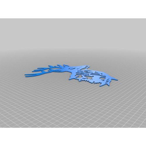 Noel Ren Geyiği Silueti 1 (Bu ürün Sadece Plastik parçadır - Almadan Önce Soru Sorabilirsiniz)