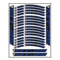 YAMAHA Yamaha Mavi Baskı Mt-25 Uyumlu 1 Set Jant Şeridi