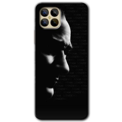 Omix X600 Kılıf HD Desen Baskılı Arka Kapak - Atam İzindeyiz