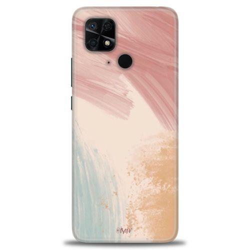Xiaomi Redmi 10C Kılıf HD Baskılı Kılıf - Soft Renkler + Tam Ekran Koruyucu