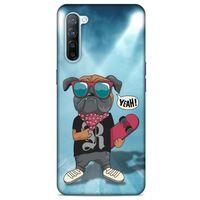 Oppo Reno 3 Kılıf Köpek Kıyafetleri (4) Koruma Kılıfı Bulldog Fular