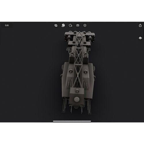 Babylon 5 Euryphaessa Sınıf Keşif Gücü Kruvazörü Remix 3D Baskı (Bu ürün Sadece Plastik parçadır - Almadan Önce Soru Sorabilirsiniz)