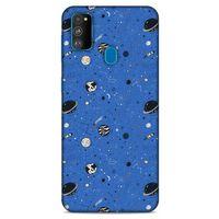 Samsung Galaxy M30s Uyumlu Kılıf Mavi Delisi (26) Tpu Silikon Kılıf Gökyüzü