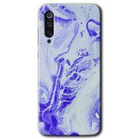 Xiaomi Mi 9 HD Baskılı Kılıf + 9D Tam Ekran Koruyucu - Cranny Liquid Wall