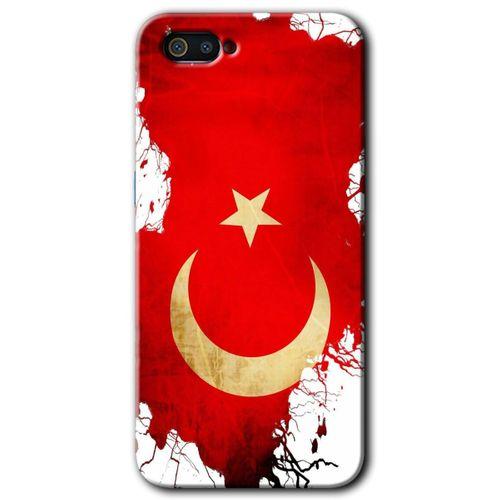 Realme C2 Kılıf HD Desen Baskılı Arka Kapak - Türkiyem