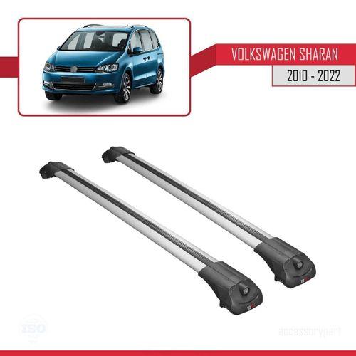 Volkswagen Sharan 2010-2022 Arası ile uyumlu ACE-1 Ara Atkı Tavan Barı GRİ