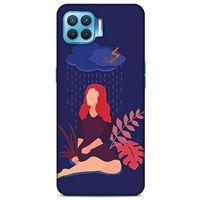 Oppo Reno 4 Lite Kılıf Depresyon (4) Koruma Kılıfı Açık Kahverengi