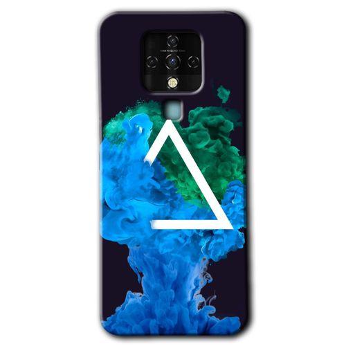 Tecno Camon 16 HD Baskılı Kılıf + 9D Tam Ekran Koruyucu - İnk Clot