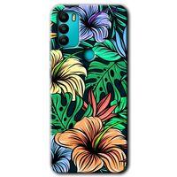General Mobile GM 21 Plus Kılıf HD Desen Baskılı Arka Kapak - Hibiscus Flowers
