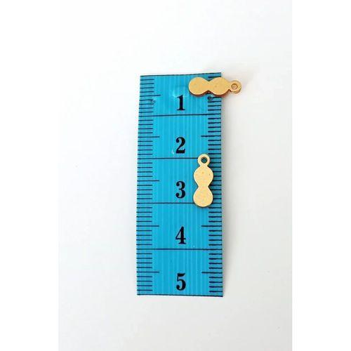 Oya Abiye Bileklik Kolye Pleksi Metalik Plastik Pul Altın Renk 8 gram 100 adet - BNC492