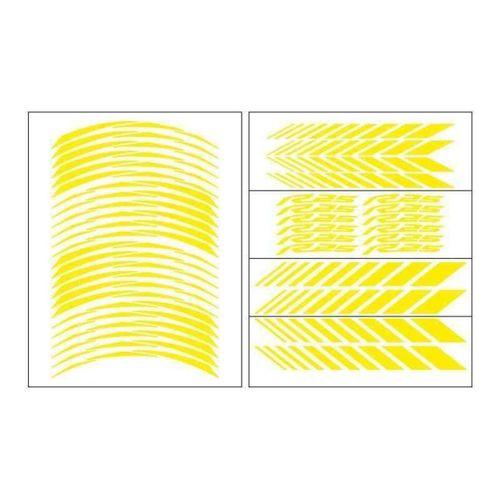 YAMAHA Yamaha Reflektör Sarı Racing R25 Uyumlu 1 Set Jant Şeridi