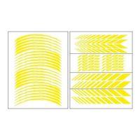 YAMAHA Yamaha Reflektör Sarı Racing R25 Uyumlu 1 Set Jant Şeridi