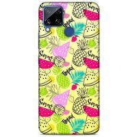 Frutix Meyve Mix 03 Oppo Realme C15 Kılıf Desenli Silikon