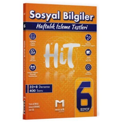 6. Sınıf Sosyal Bilgiler HİT 32 Deneme Mozaik Yayınları