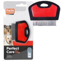 Karlıe Pire Tarağı U:6cm G:7cm Kırmızı-siyah