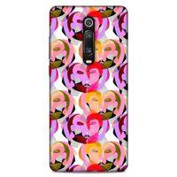 Lopard Xiaomi Mi 9T Uyumlu Kılıf Sürreal Yüzler ♀ (2) Kabı Desenli