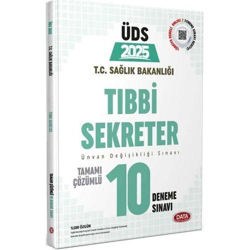 T.C. Sağlık Bakanlığı Unvan Değişikliği Sınavı Tıbbi Sekreter Tamamı Çözümlü 10 Deneme Sınavı Data Yayınları