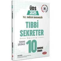 T.C. Sağlık Bakanlığı Unvan Değişikliği Sınavı Tıbbi Sekreter Tamamı Çözümlü 10 Deneme Sınavı Data Yayınları