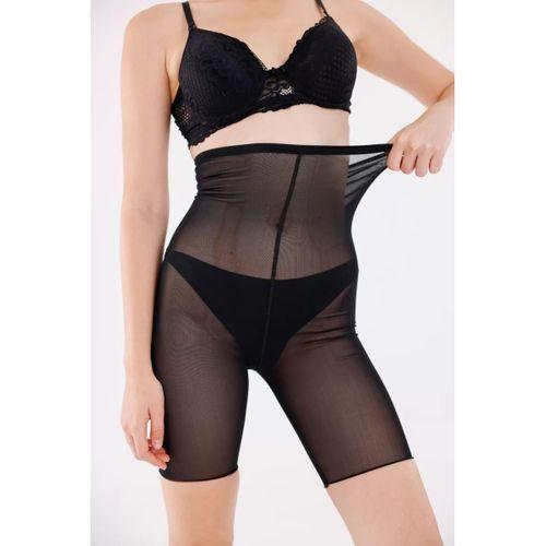 Freshness 0007 Lazer Kesim Tül Yüksek Bel Şort Korse