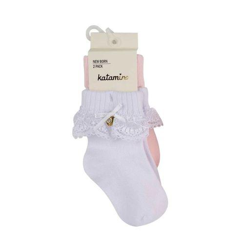 Çocuk Katamino Amy 2'li Aks. Bebek Soket K44024 Asorti