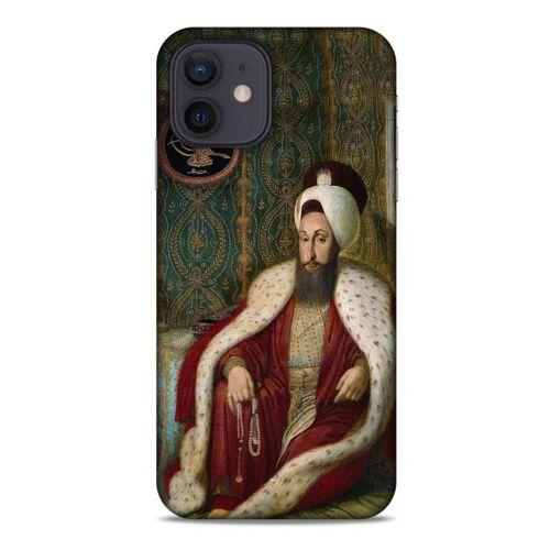 Apple iPhone 13 Uyumlu Kılıf Ottoman (28) Arka Kapak III. Selim